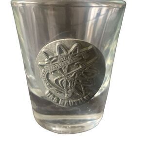 Vintage US Navy USS Nautilus Nuclear Submarine Pewter Shot Glass